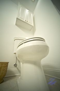 Toilet Interior - Toilet Bowl. Household.