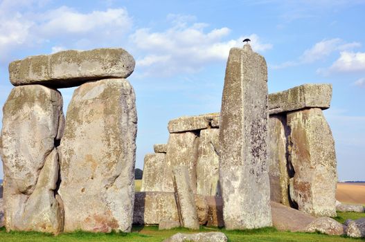 The Stonehenge - Iconic Stone Monument Was Constructed Anywhere From 3000 BC to 2000 BC. Part of the Stonehenge Horizontal Photography.