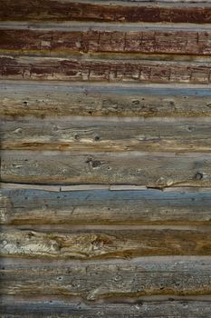 Old Wood Logs. Logs Background. Vertical Photo