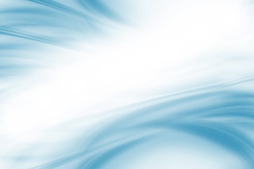 Light Blue Background. Soft Light Blue Wavy Rays on White Background. Backgrounds Collection.