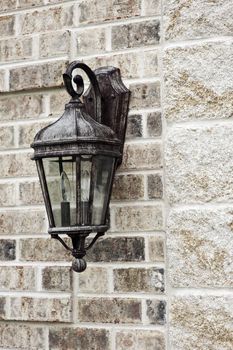 Decorative Outdoor Lighting - Outdoor House Light Vertical Photo.