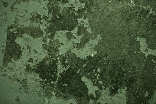 Green Texture. Damaged Concrete Texture - Background.