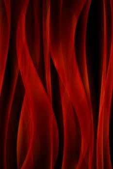 Dark Red Flames Abstract Vertical Background. Red Flames on Black.