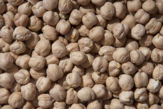 Chickpeasfor backgrounds  texture close up image.
