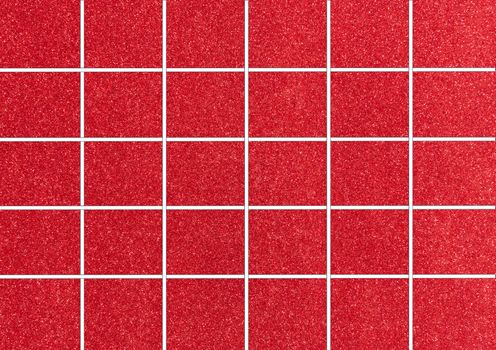 Red Tiles. Seamless Tileable Texture.
