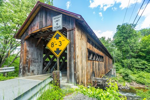 The Coombs Covered Bridge is a wooden covered bridge which carries Coombs Bridge Road over the Ashuelot River in northern Winchester, New Hampshire.