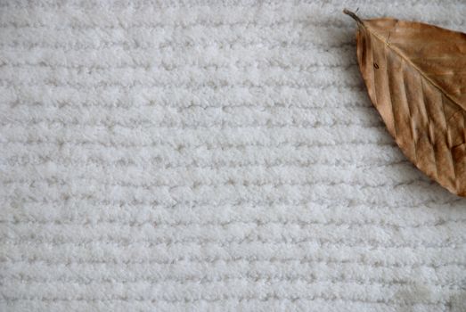 Close up of gray colored textile texture for backgrounds