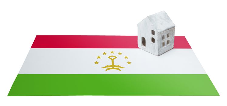 Small house on a flag - Living or migrating to Tajikistan