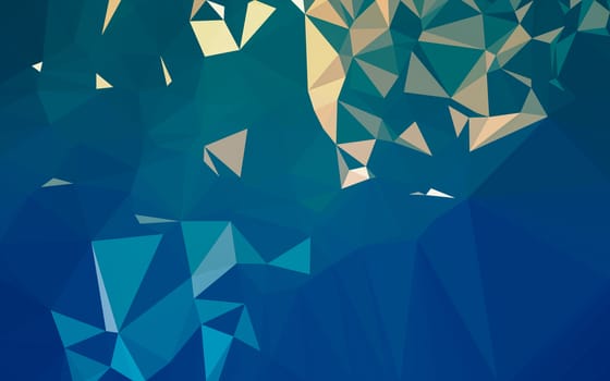 Abstract low poly background, geometry triangle, mosaic pastel color background