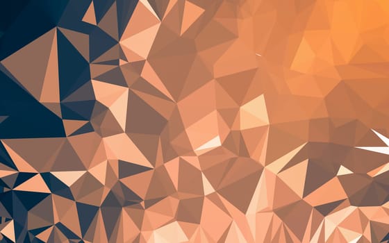 Abstract low poly background, geometry triangle, mosaic pastel color background