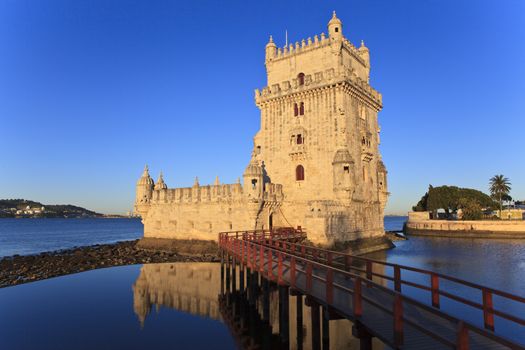 Belem Tower - Torre De Belem In Lisbon, Portugal 