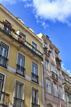 Old building in Lisbon, Portugal