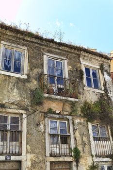 Old building in Lisbon, Portugal