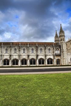 Jeronimo monastery in lisbon, portugal . unesco world heritage site