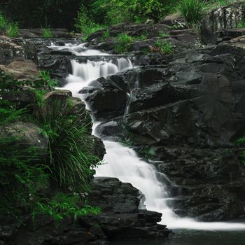 Beautiful and tranquil Gardners Falls in Maleny, Sunshine Coast