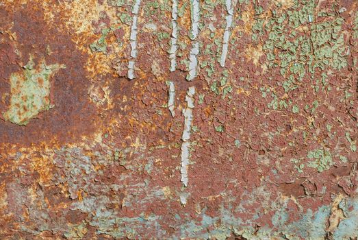 background of rusty metal, grunge metal surface