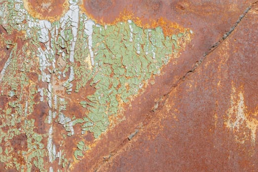 background of rusty metal, grunge metal surface