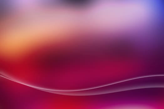 Colorful Bokeh Background with Light Smudges on the Bottom.