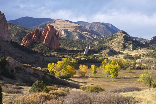 Garden of the Gods -Fall. Fall in Colorado Springs.