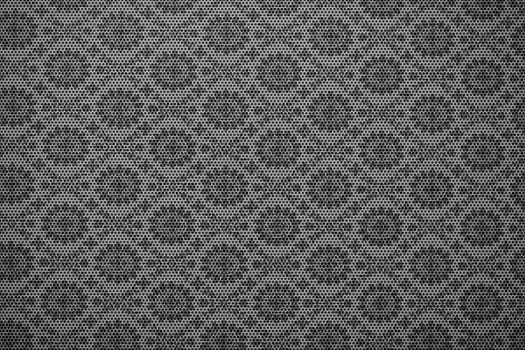 Mesh Floral Pattern - Floral Metal Background-Texture.