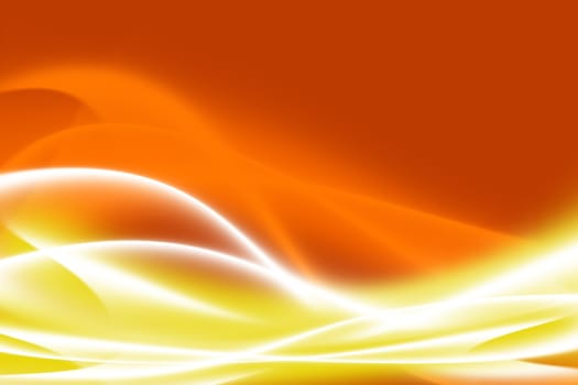 Glowing Light Rays on Browny-Orange Background. Abstract Background Design. Backgrounds Collection.