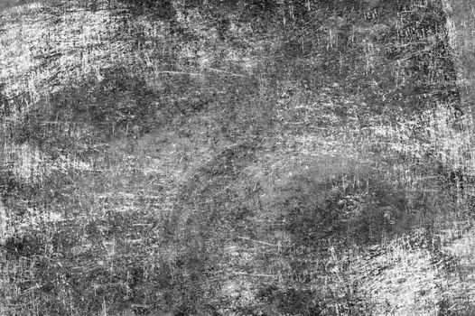 Grunge Dirty Texture. Grayscale Damaged Dirty Metal Texture with Many Scratches.
