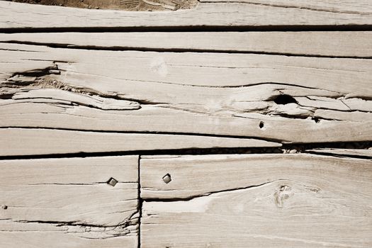 Old rough wood board background texture                               