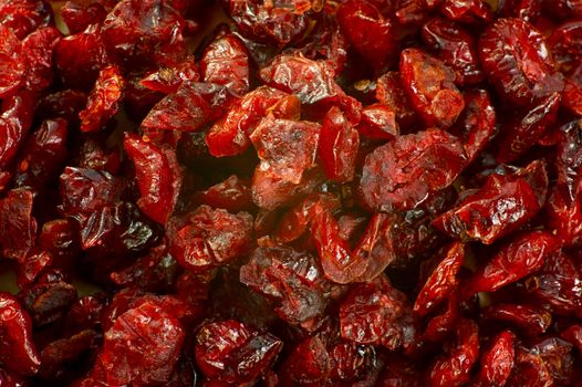 Dried Cranberries - Sweet Organic Food. Cranberries Background