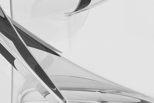 Gray 3D Abstract Background Illustration. 3D Rendered Elegant Gray Background