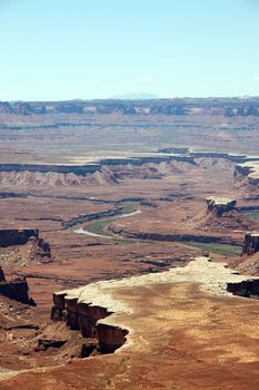 The Canyonlands. Canyonlands National Park Preserves one of the Last, Relatively Undisturbed Areas of the Colorado Plateau. Utah\'s Canyonlands and Colorado River. United States of America