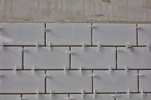 Tile lying