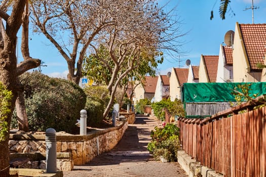 Ariel - 9 December, 2016: Cottages in a row
