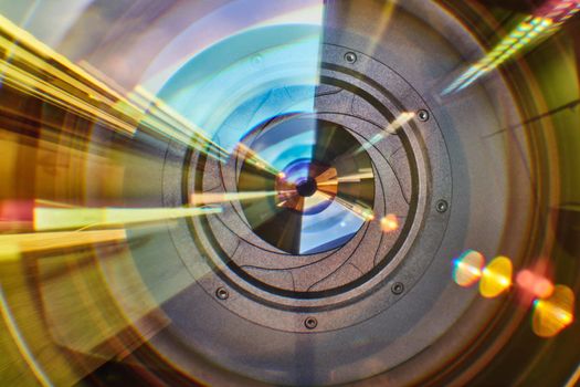 Camera shutter macro