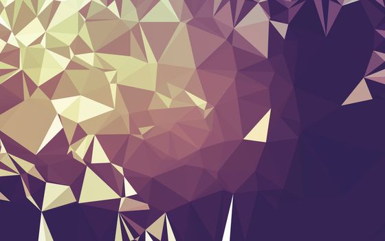 Abstract low poly background, geometry triangle, mosaic pastel color background