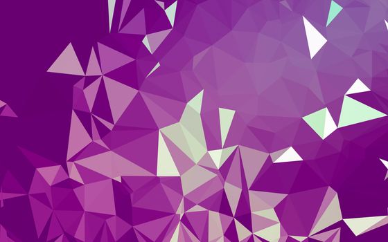 Abstract low poly background, geometry triangle, mosaic pastel color background