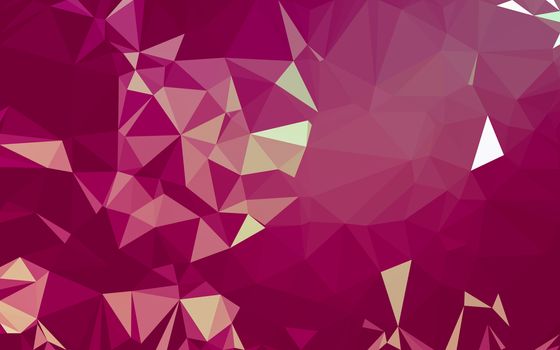 Abstract low poly background, geometry triangle, mosaic pastel color background