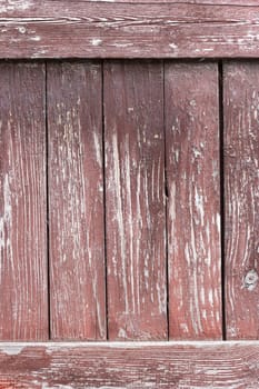 grungy texture of the old boards with shabby brown cherry paint