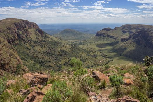 Waterberg mountain biosphere in the limpopo province