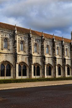 Jeronimo monastery in lisbon, portugal . unesco world heritage site