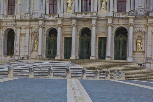 Mafra National palace  , cathedral and convent, in Portugal