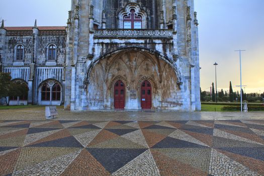 Jeronimo monastery in lisbon, portugal . unesco world heritage site