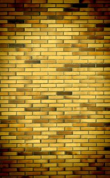 brick wall background with vignette corners