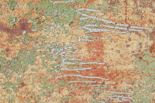 background of rusty metal, grunge metal surface