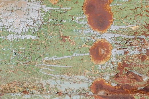 background of rusty metal, grunge metal surface