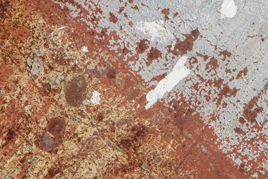 background of rusty metal, grunge metal surface