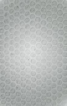 Blank white bubble paper texture