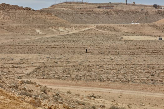 A mountain view in the Negev desert, Israel