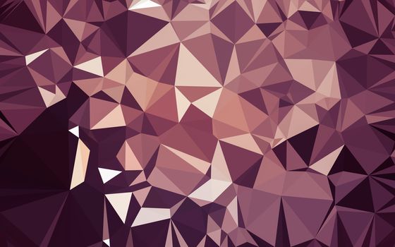 Abstract low poly background, geometry triangle, mosaic pastel color background