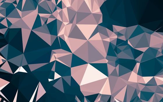 Abstract low poly background, geometry triangle, mosaic pastel color background