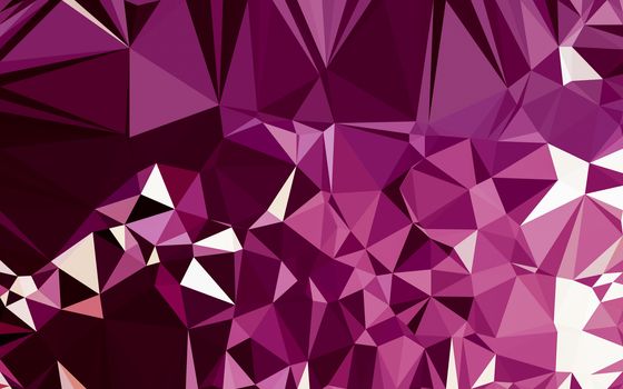 Abstract low poly background, geometry triangle, mosaic pastel color background